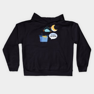 It's Pasta Your Bedtime Kids Hoodie